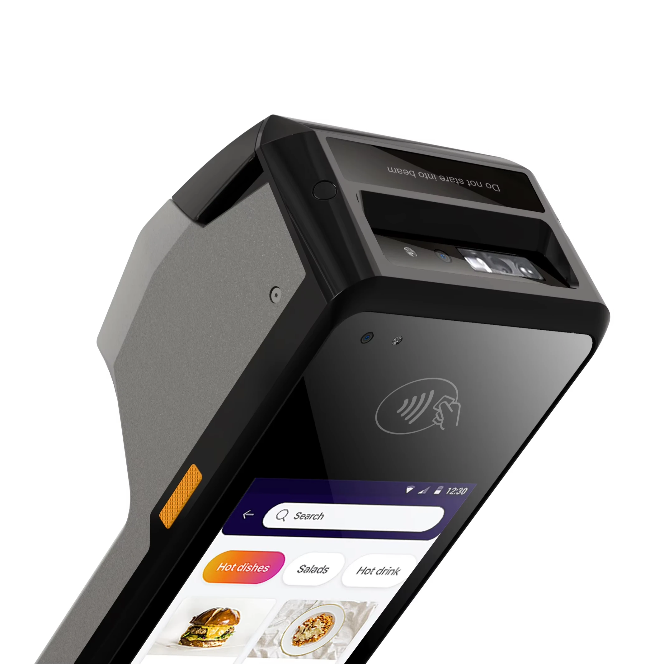 V520 5inch Restaurant Handheld Order Machine, Android PDA,handheld Android Pos Terminal Integrated Printer with NFC