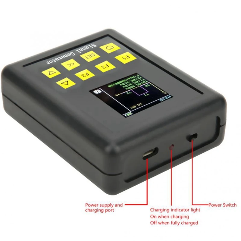 Signal Generator PWM Pulse Rectangular Sine Triangular Wave 4-20MA 2-10V PWM Pulse Wave Source