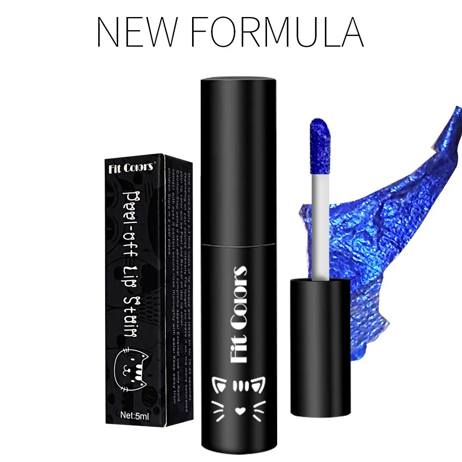 Ajuste de colores, esmalte de labios en forma de lágrima, niebla mate con Color Base, taza antiadherente resistente al agua, tinte labial en forma de lágrima, brillo de labios regordete, maquillaje