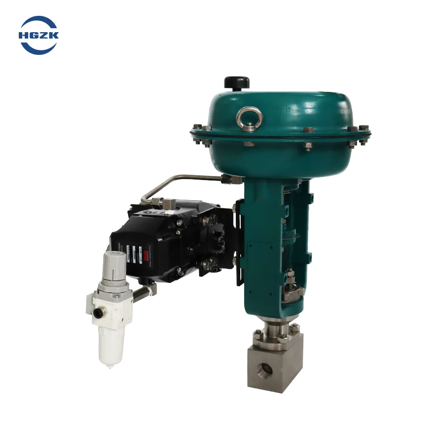 Pneumatic small flow control valve miniature high precision threaded  water reverse osmosis control valve