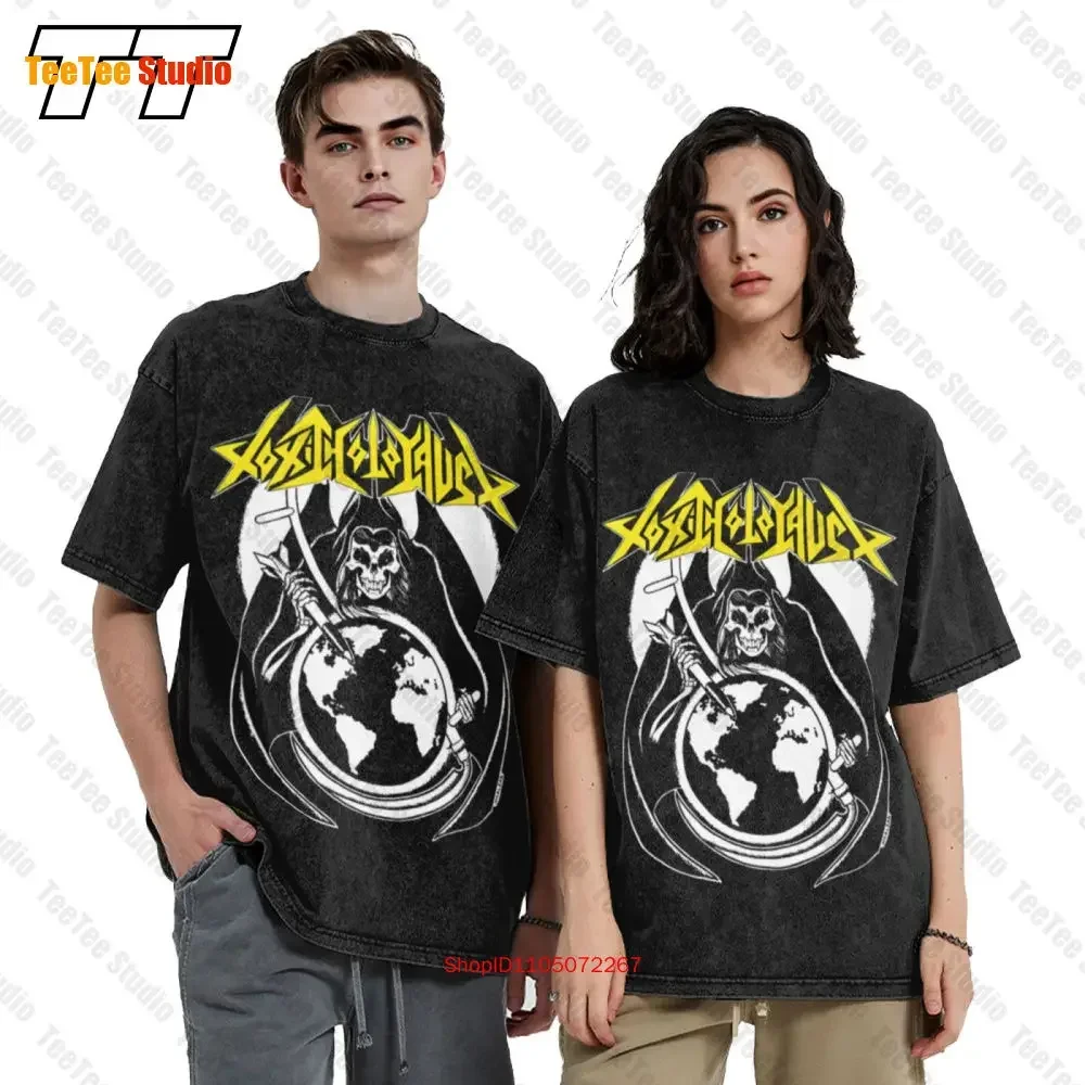 Toxic Holocaust The Reaper Vintage Oversized T-Shirt ZQR8