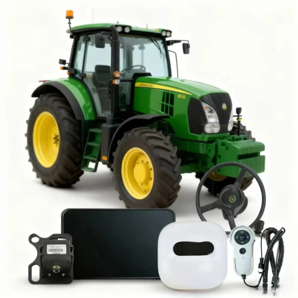 Tractor Navigation Full Satellites Self-guiding System for Agriculture Tractor Gps RTK Tractor Autopilot Navigation System
