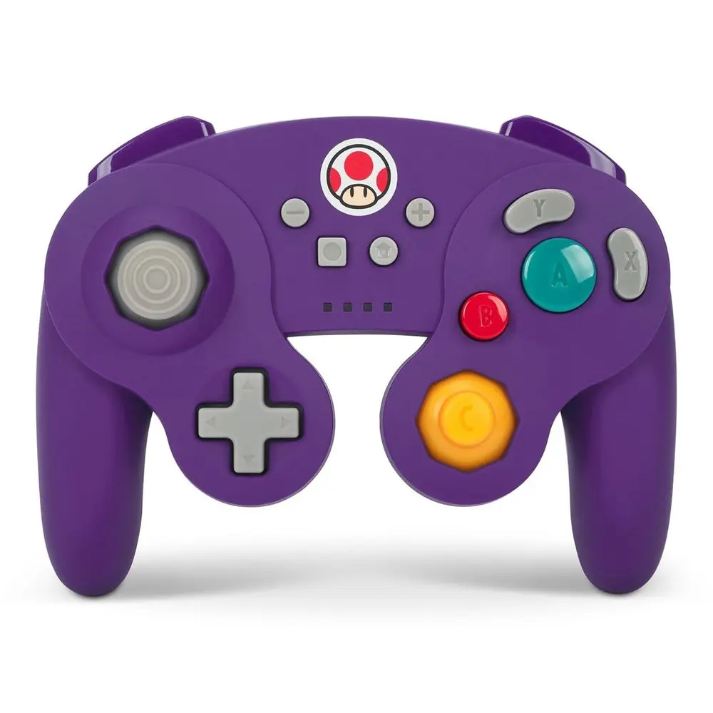

Wireless GameCube Style Controller for Nintendo Switch, Officially Licensed - Toad Edition