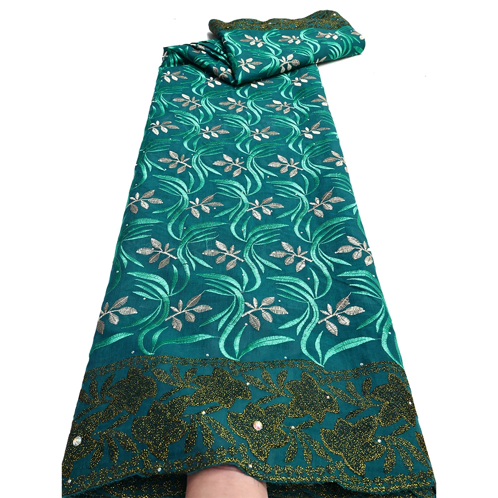 アフリカンスイスのベールレース生地,柔らかい綿,石,ナイジェリアのジェリア,ハナ,衣類,衣類,高品質,5ヤード