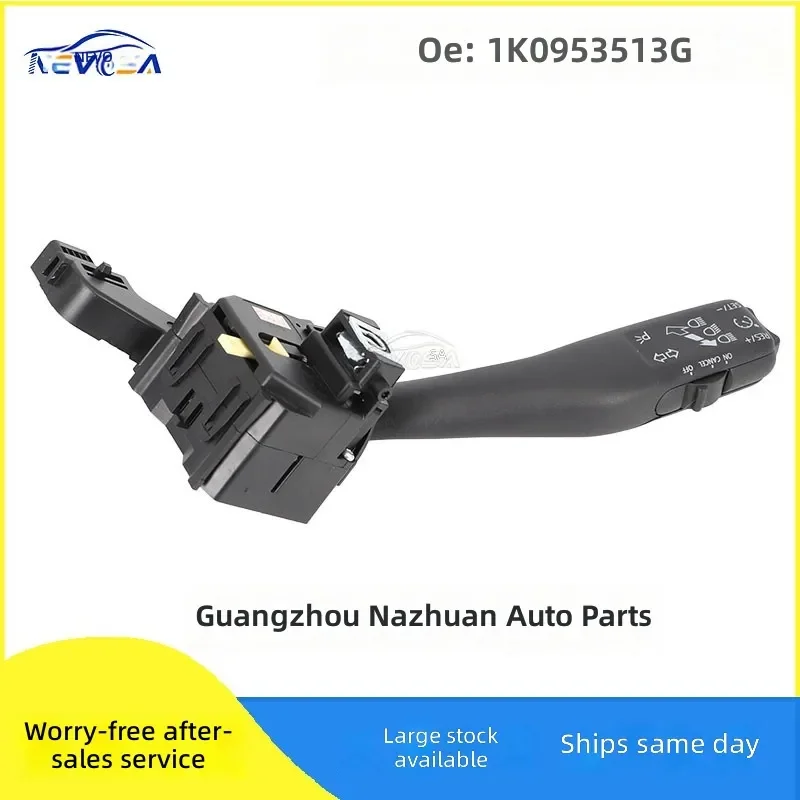 For VW Jetta Turn Signal Switch 1K0953513G Indicator Stalk Lever Control Replacement Auto Parts Accessories