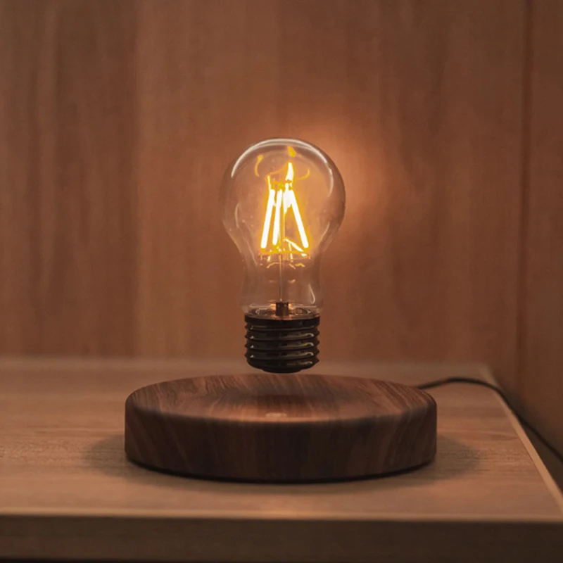 

Magnetic Levitation Light Bulb Led Luminous Rotating Light Bulb Living Room Study Desk Light Bulb Night Light Ornament Decorate