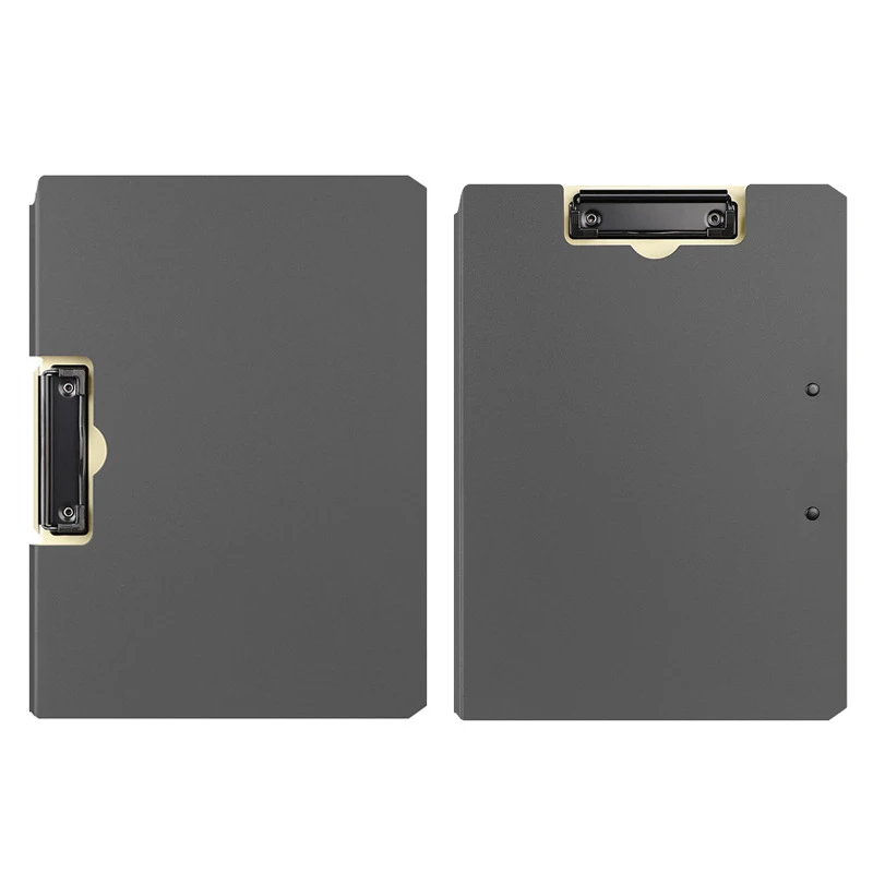 A4 Folder Double Strength Clamp Office Supplies Data Clip Board Writing Board Briefcase Documents Organizer Filing Cabinet