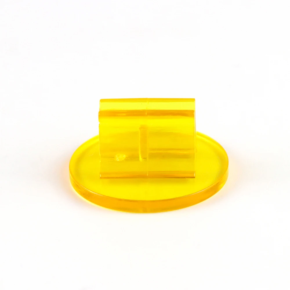 2mm Card Holder Colorful Transparent Plastic Stand for Paper Card, Board Game Components,20pcs