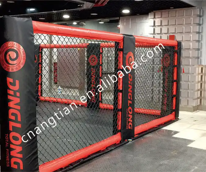 

Angtian Supplier Wholesale Mma Boxing Cage Panel Walls/ Pro Boxing Equipment/ Mma Panel