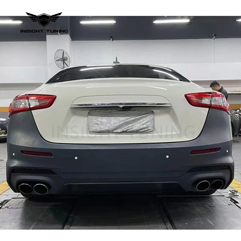 High Fitment 2014+ Car Bumper Head Light Grille Bodykit for Maserati Ghibli Trofeo Performance Body Kit