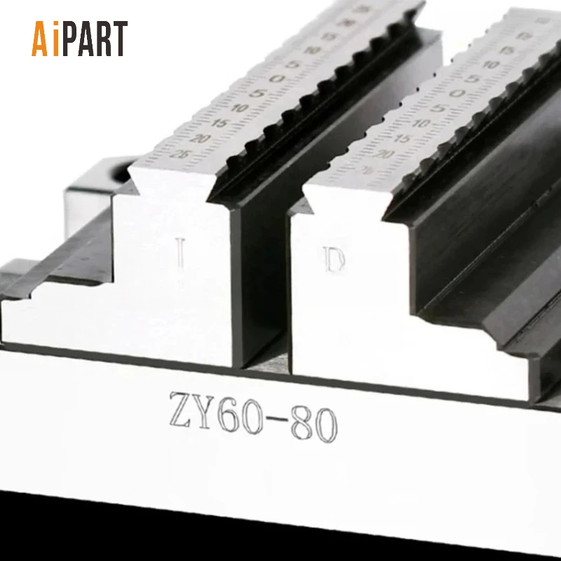 

ZY60-80 Turntable Fixture CNC Concentric Vise Self Centering CNC Pliers CNC Machining Center Concentric Flat Pliers Clamp 6-60mm