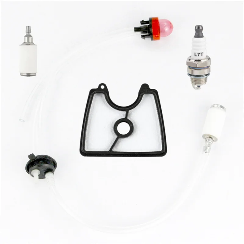 【تخفيضات سريعة】مجموعة قابس خط الوقود لمرشح الهواء لـ Husqvarna 125B/BX/BVX 545081811 Carb C1Q-W37 مجموعة خط الزيت