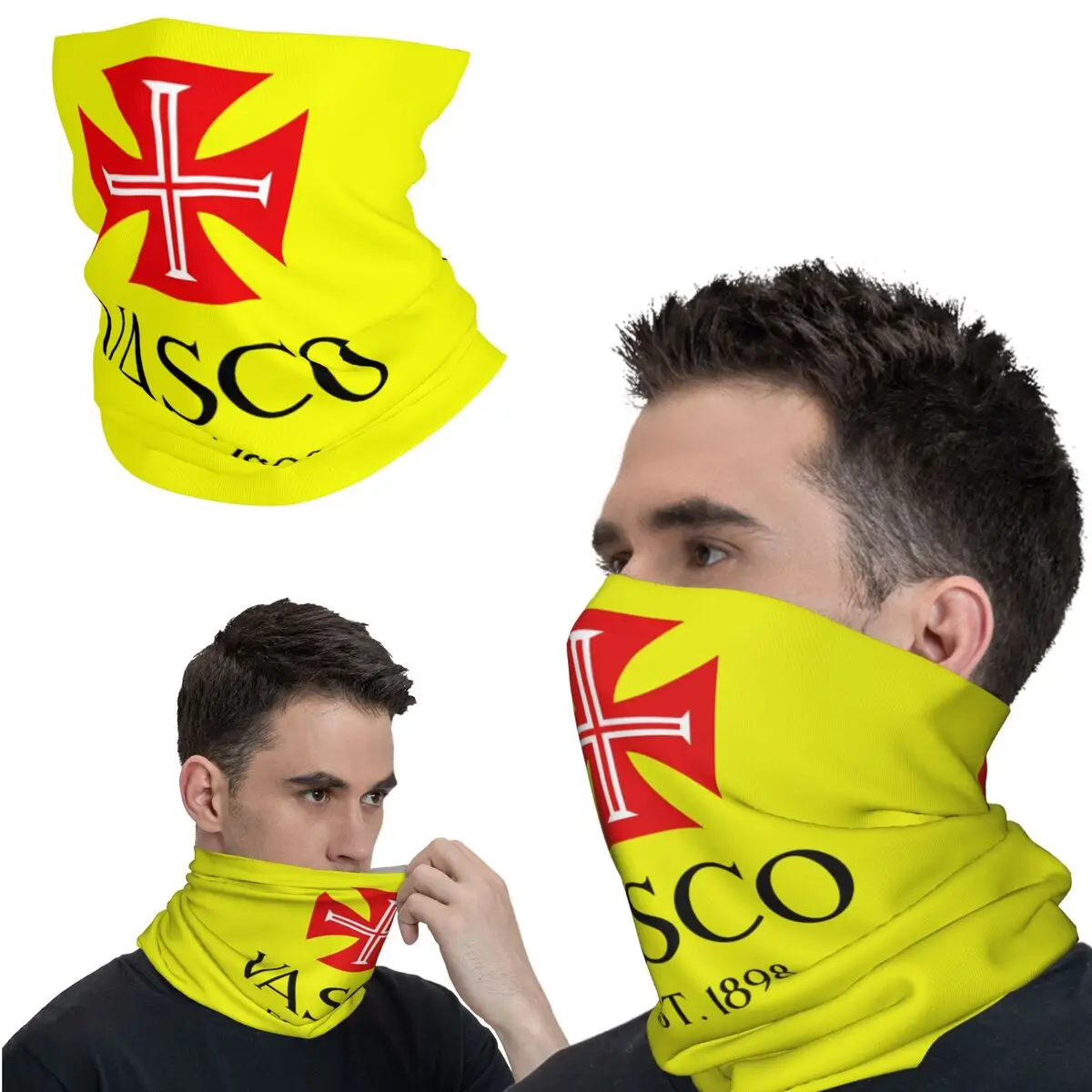 Balaclava impresso com crânio para adultos, bandana de motocicleta, polainas com pescoço de motocross, lenço unissex para caminhadas, Vasco Rossi, inverno