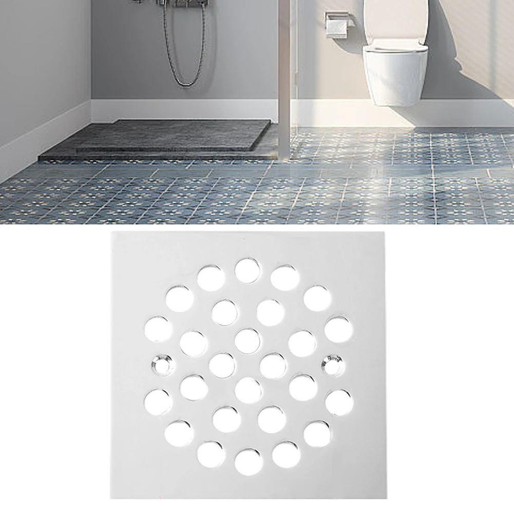 

1 шт. крышка сливного отверстия для пола из нержавеющей стали, антиблокирующаяся, легко очищаемая крышка сливного фильтра для ловушки для волос, ванная комната, домашнее оборудование