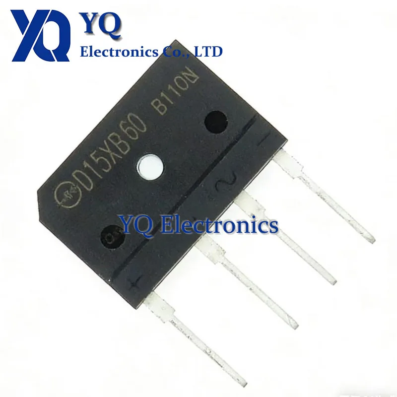 5Pcs D15XB60 or T15XB60 or D15XB80 15A 600V/800V Power Bridge Rectifier