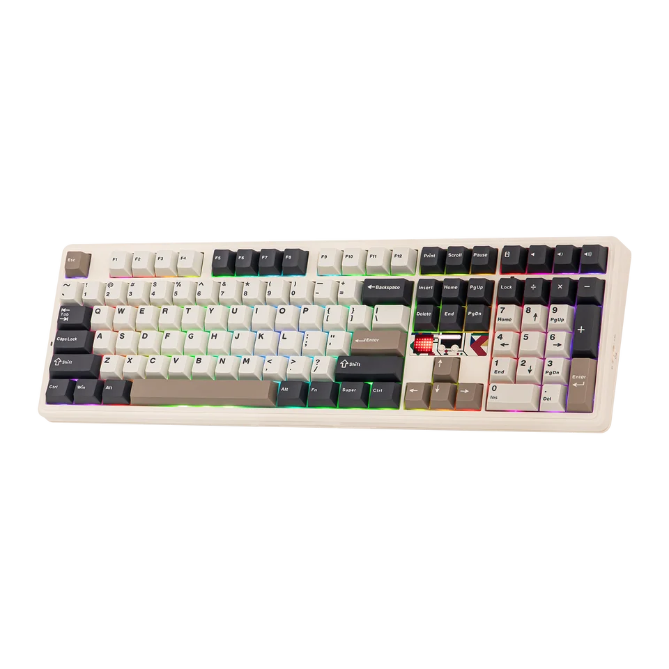 EPOMAKER X AULA F108 PRO V2 フルサイズ ANSI USレイアウト 有線