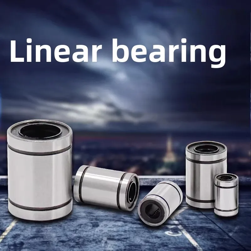 4/10PCS Linear Bearing LM6UU LM8UU Controlled Linear Bearing is used for pole, track, linear shaft components, 3D printer