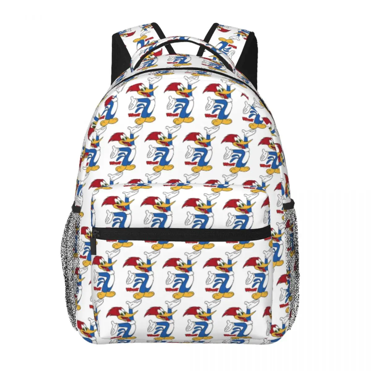 

Woody Woodpecker Full Body Backpack Student Boys Girls BookBag Children School Bag Computer Shoulder Bags for Men Women