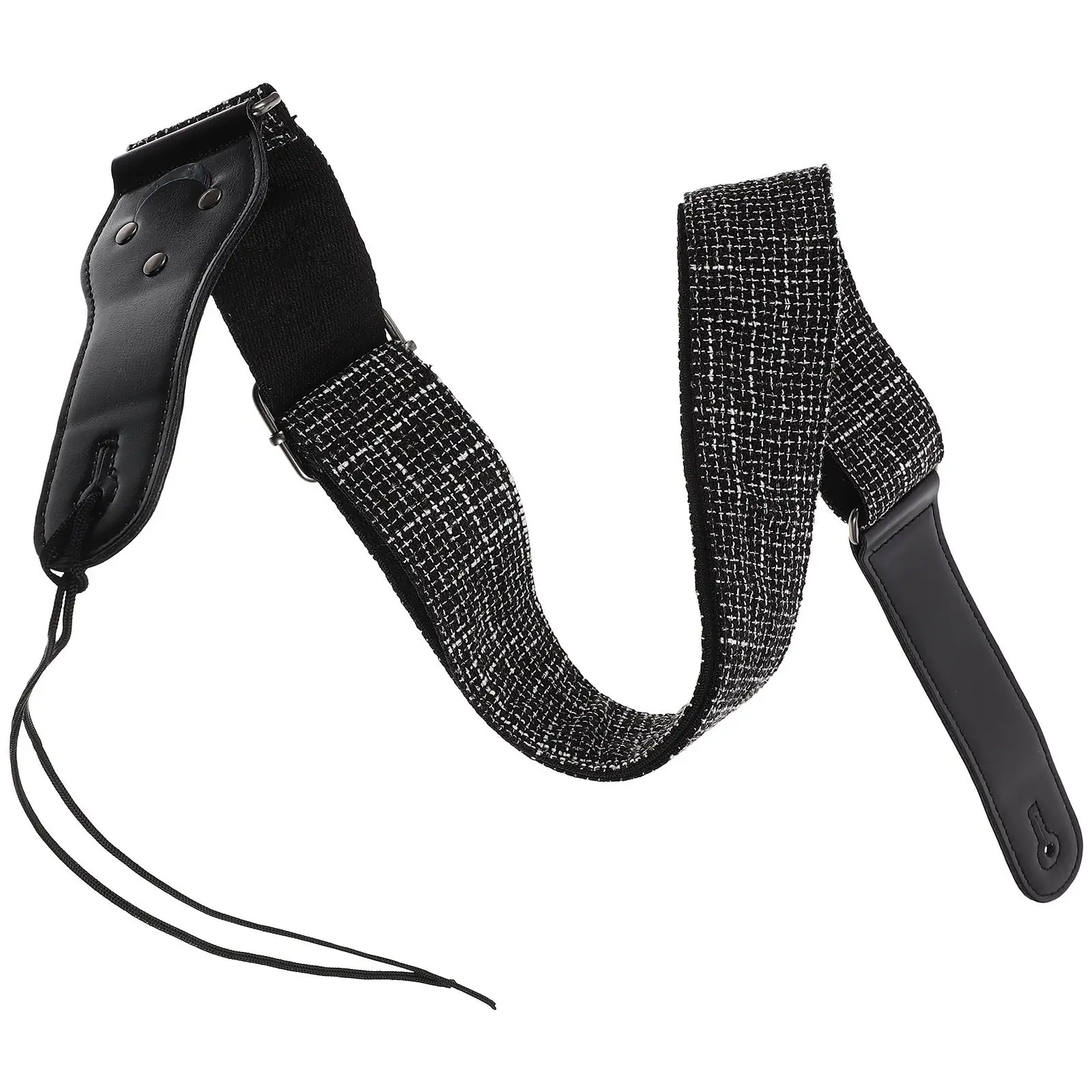 

1 комплект регулируемых широких ремней для гитары, акустической, электрической, бас-гитары, укулеле с изящным узором, удобная поддержка плеча