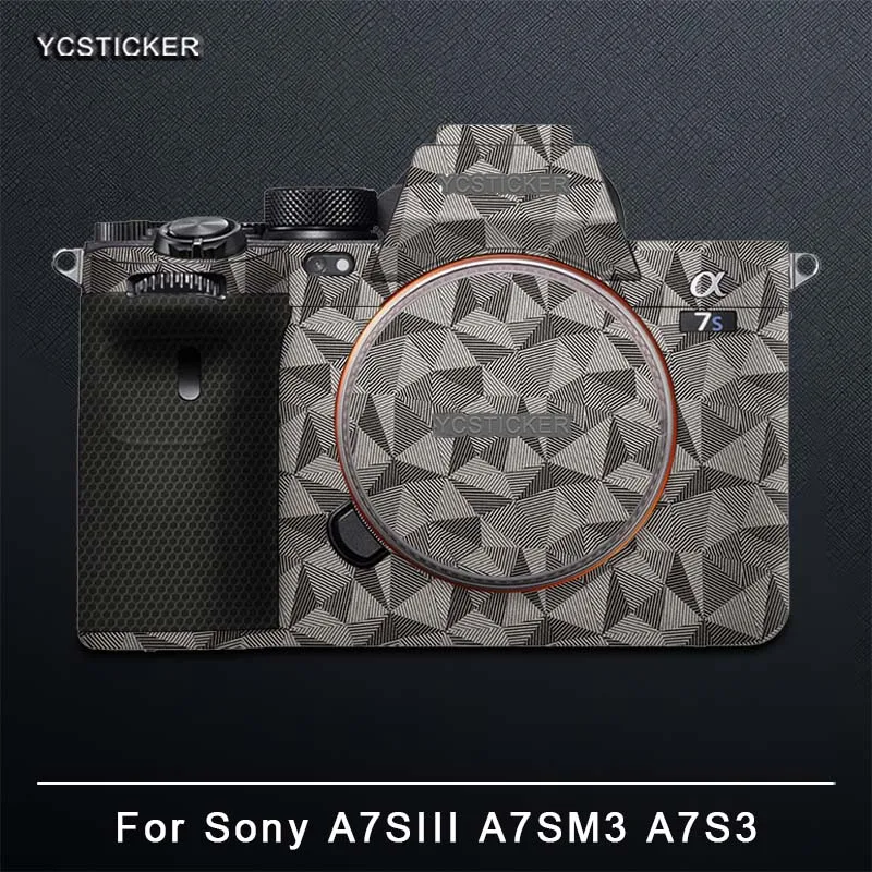 

A7SIII A7S3 Camera Anti-Scratch Premium Sticker Wrap Protective Film Body Cover Skin for Sony ILCE-7SM3 A7S III A7SM3
