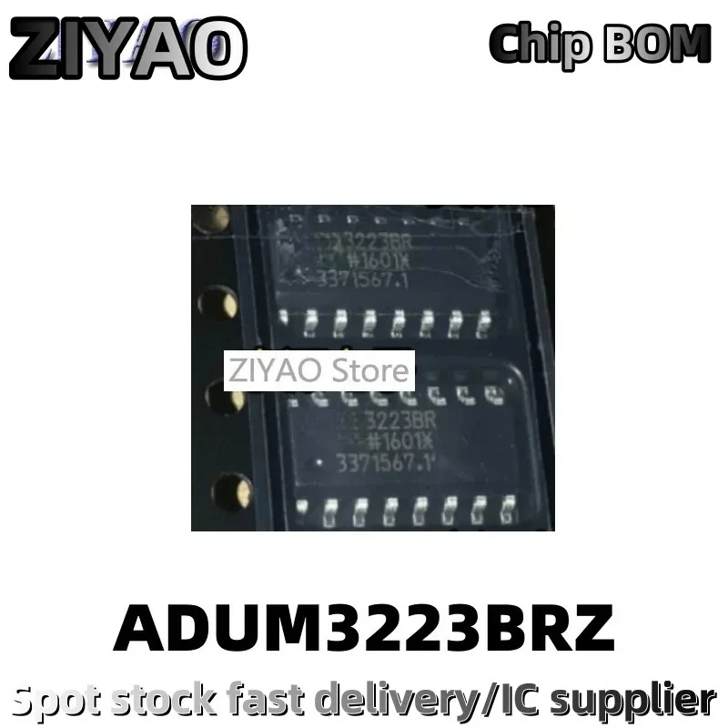 

5PCS Digital Isolator ADUM3223BRZ ADUM3223 3223BR Package SOP-16