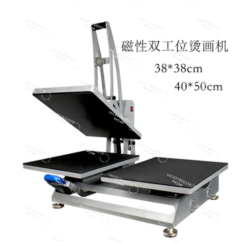 CH1702-2 High quality Double Tables Heat Press Machine Printing heat transfer equipment T-shirt printing machine 110V/220V