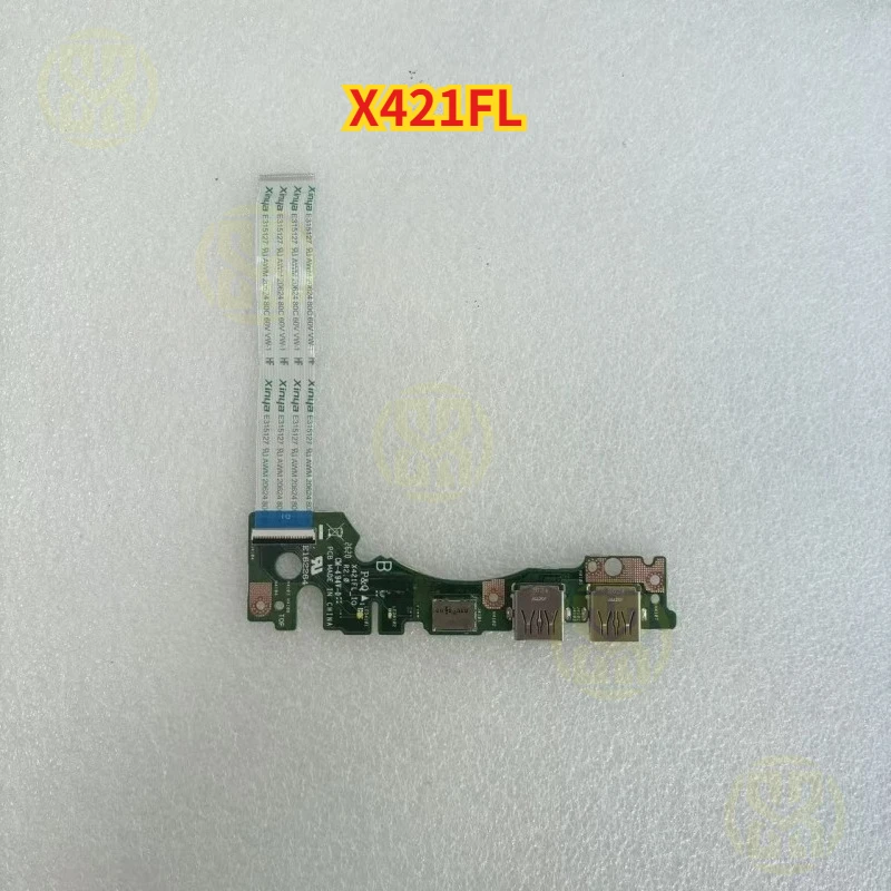 Original For ASUS Vivobook 14 X413 X413F X413FA X421FL USB SD Card Reader Sub IO Board With Cable