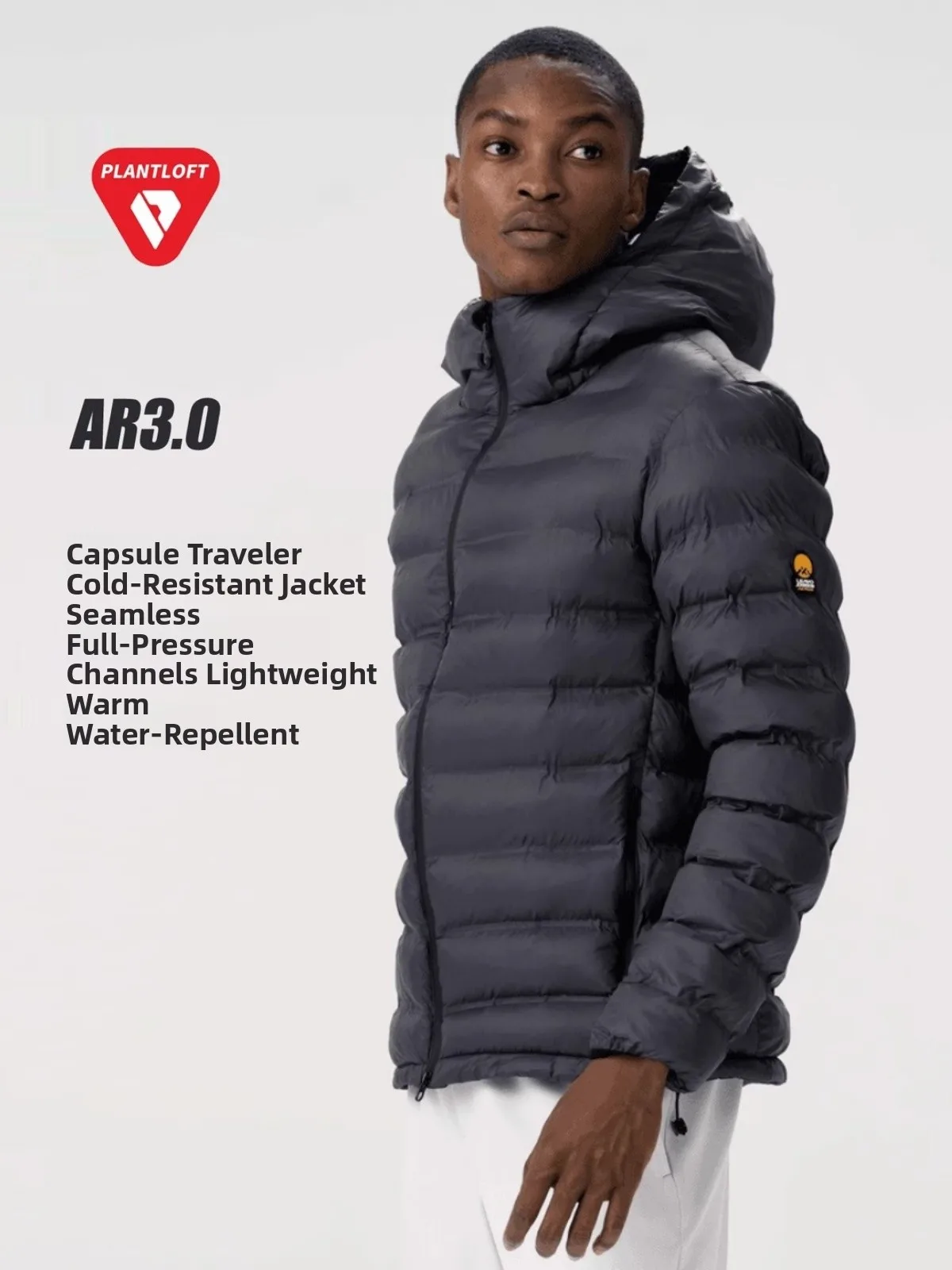 

Роскошный мужской зимний уличный теплый изолированный хлопковый тюнет для всего тела с клеем P хлопковый наполнитель Thiened Faion Urban Sle