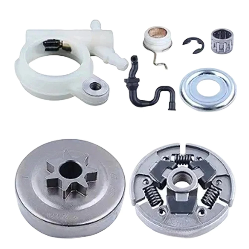 For Chainsaw Repair Silver Passive Disc Clutch Frequent Use Resistant Robust Metal Construction Precision Engineered Fit