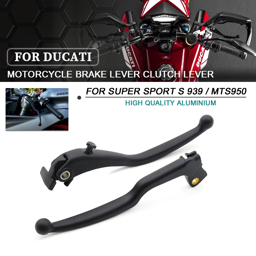 Para DUCATI SUPERSPORT/S 939 MULTISTRADA MTS950 2017-2021 palanca de freno de motocicleta palancas de embrague manija de Control frontal MTS 950