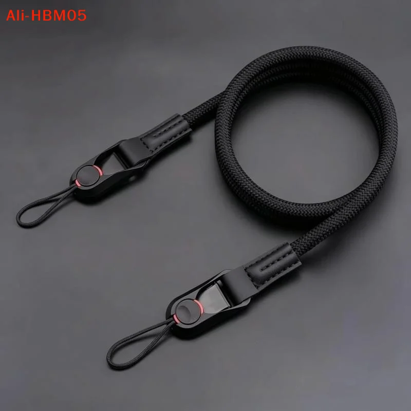 (HB05)Quick Release Round Rope Camera Strap, Fast Detachable Shoulder & Neck Strap For Mirrorless Camera, Adjustable