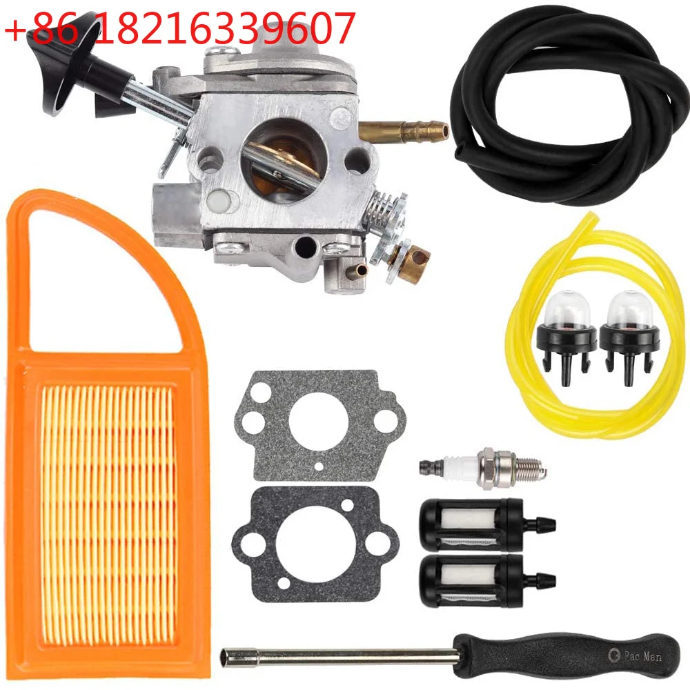 BR 600 Carburetor Air Filter Fuel Carb Repower Kit for Stihl BR500 BR550 BR600 Backpack Blower Leaf Blower Parts