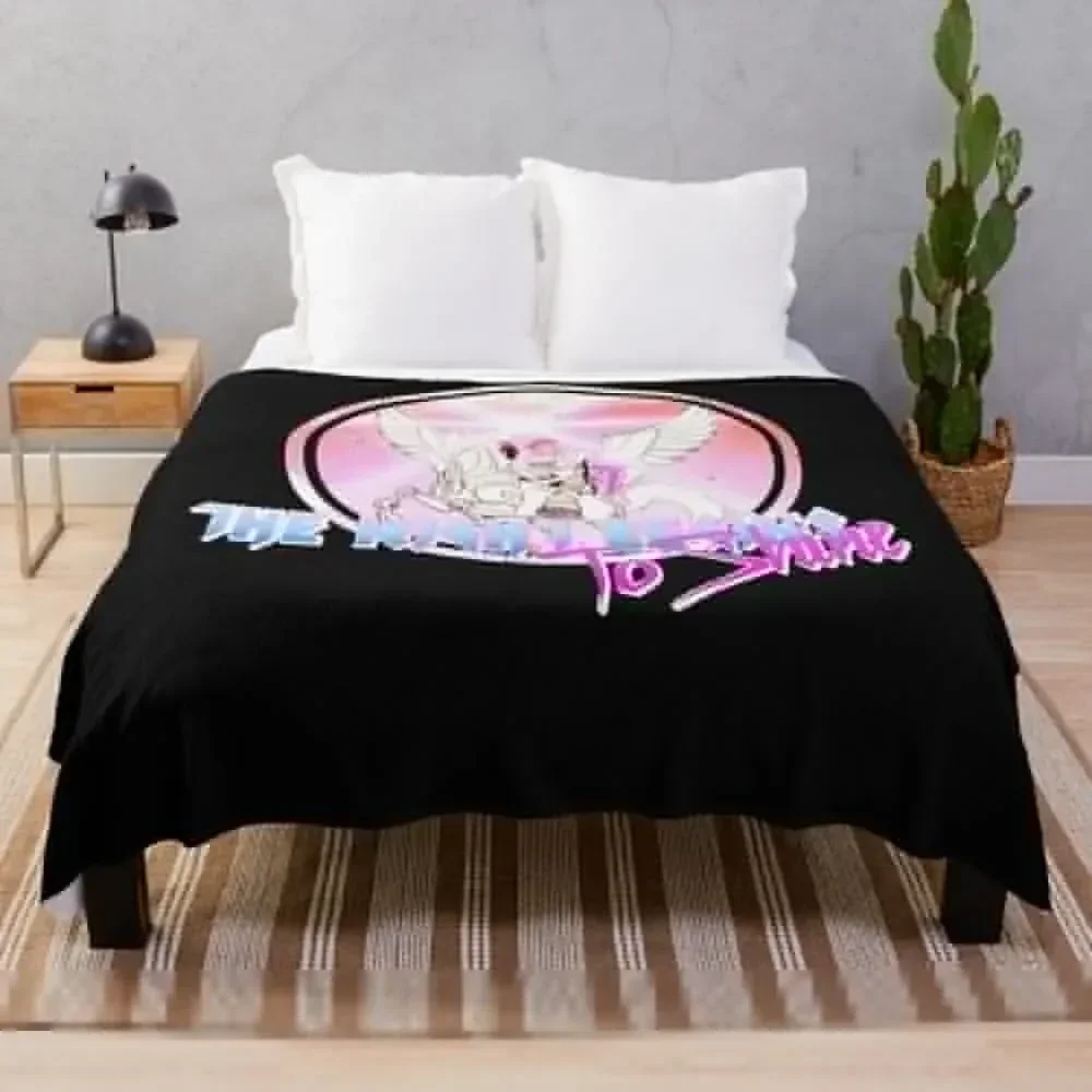 

Cyborg -Night begins to Shine Throw Blanket Tourist Bed Soft Plush Plaid Beautifuls Blankets