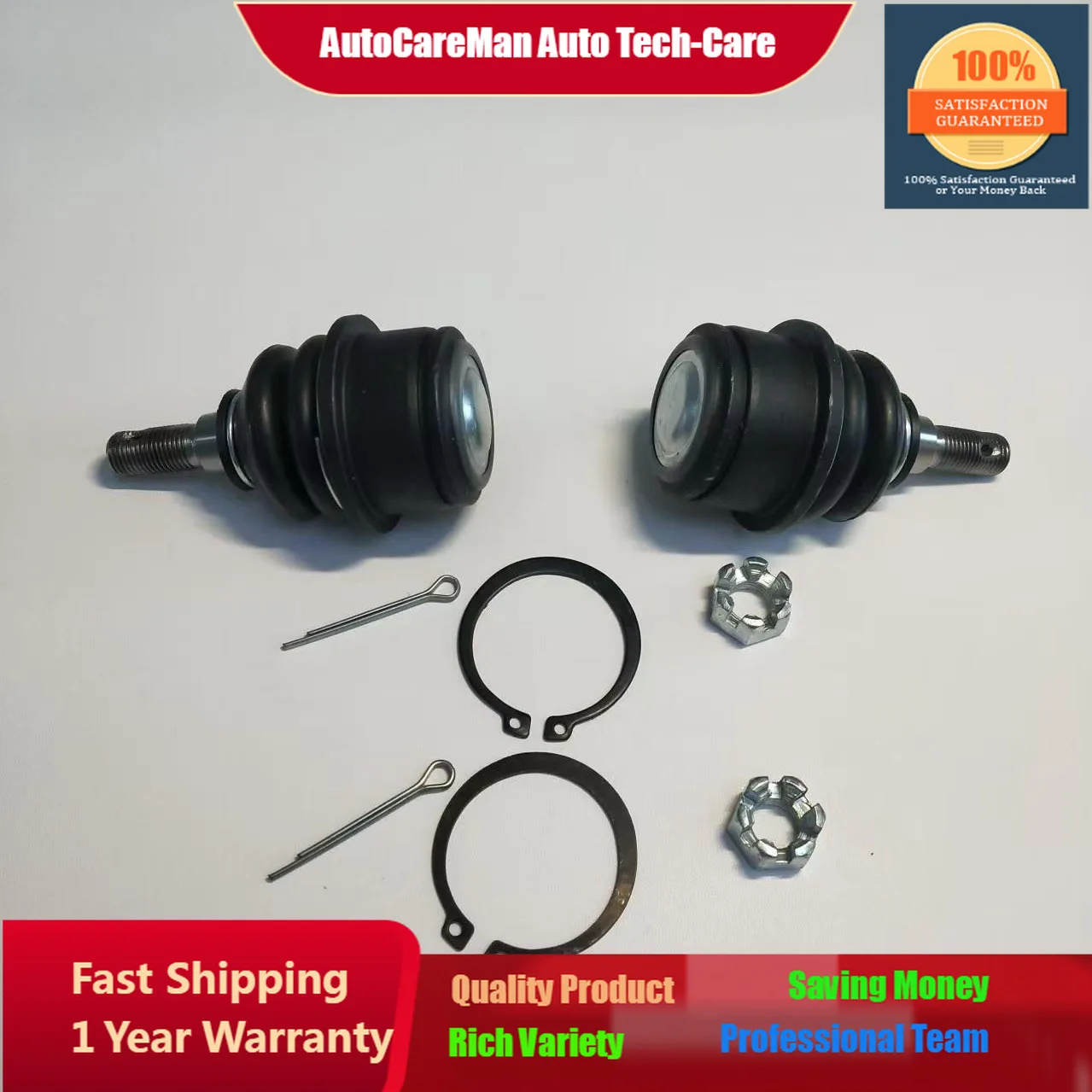 Fit For JEEP CHEROKEE KL 2014-ONWARDS PAIR OF BALL JOINT FRONT LOWER LEFT AND RIGHT 68224650aa 1 pair
