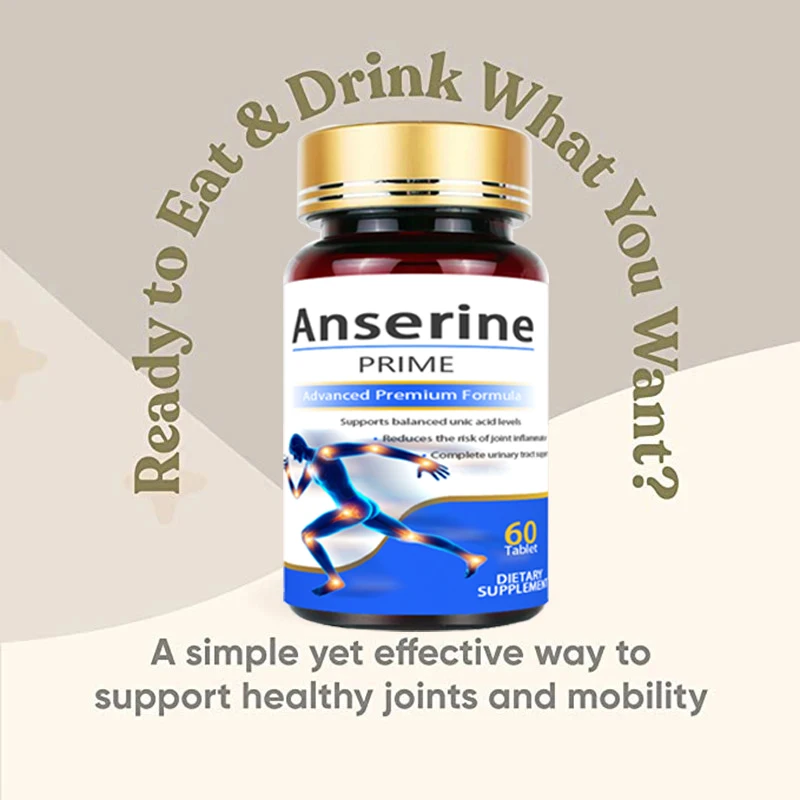 Anserine Fish Extract for Uric Acid Lower Gout Supplement Fast Relief from Gout Pain 90 Veggie Capsules Goose myopeptide capsule