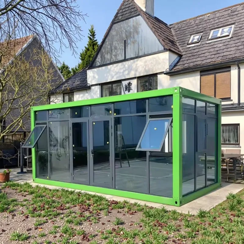 

Competitive Price Portable Module House Prices Prefabricated Home Modular Prefab House Glass Container House