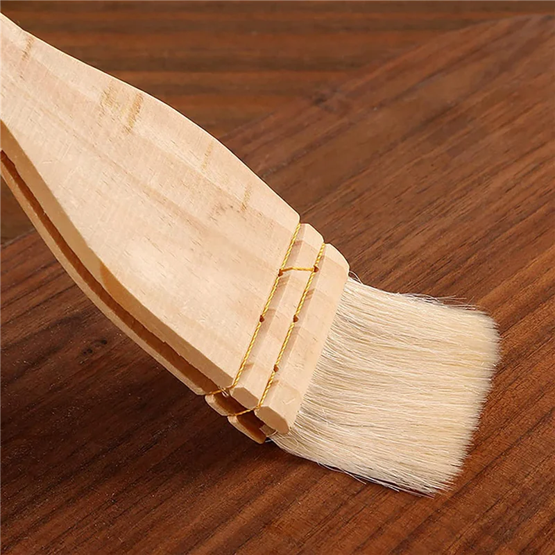 AB47-20 PCS Assorted Size Paint Brush Gilding Brush Gold Leaf Hair Duster Flat Brush  Mops For Watercolor, Wash,