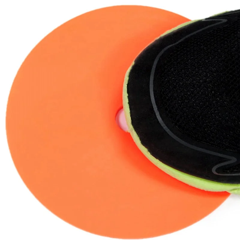 

10Pcs Soccer Flat Cones Marker Disc,Basketball Sports Speed Agility Training Markers,Portable Training Equipment