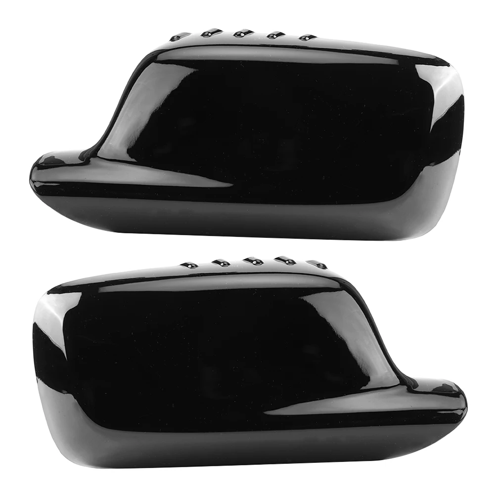51167074235 Pair Left+Right Rearview Door Mirror Cover  51167074236 Fit for E46 323Ci 325Ci 328Ci E65 E66 Side Mirror Cover
