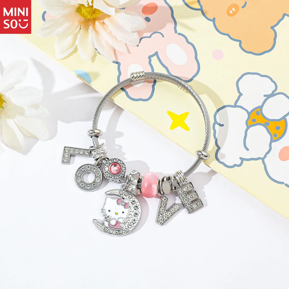 

Hello Kitty Sanrio Bracelets - Zinc Alloy, Fashionable Niche Design Jewelry