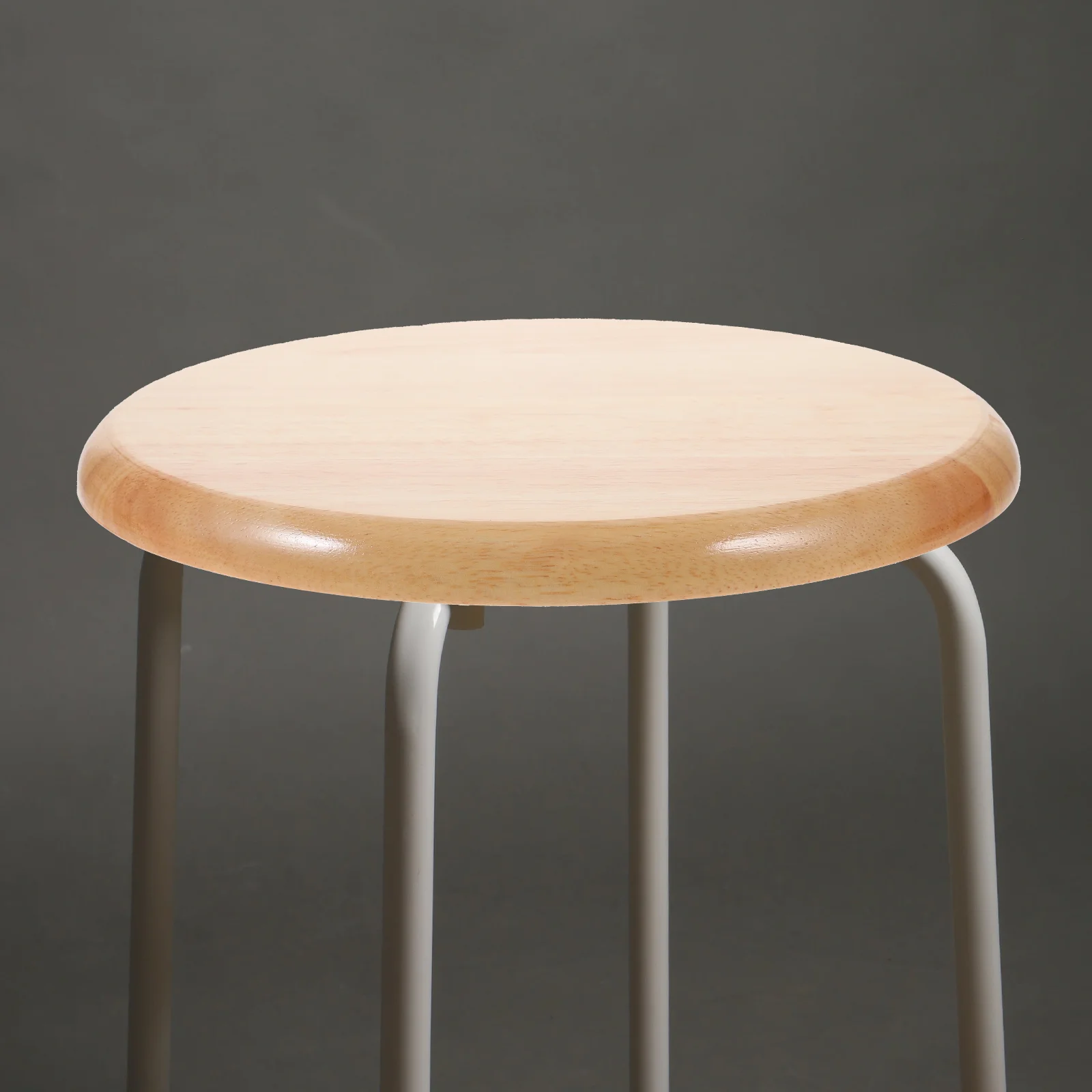 Counter Bar Stool Round Panel Seat Replacement Chair Wooden Seating Pad Part Accessory