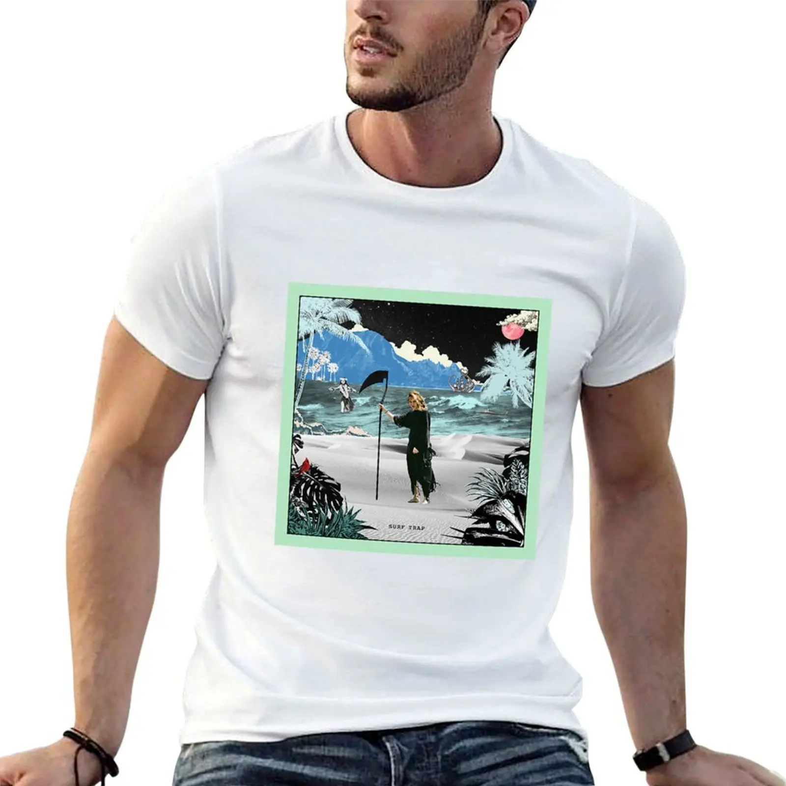 Camiseta Felly - Surf Trap, camiseta de algodón para hombre, camisetas de algodón para hombre, camiseta 100% algodón