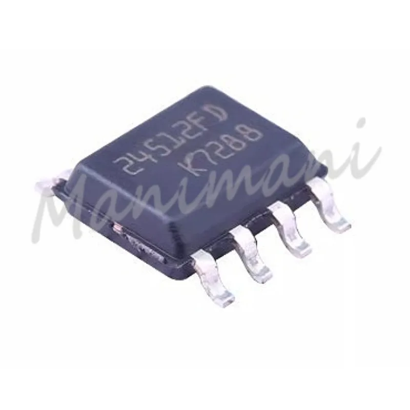 10pcs M24512-DFMN6TP Silk-screen 24512FD ST24512FD SOP8