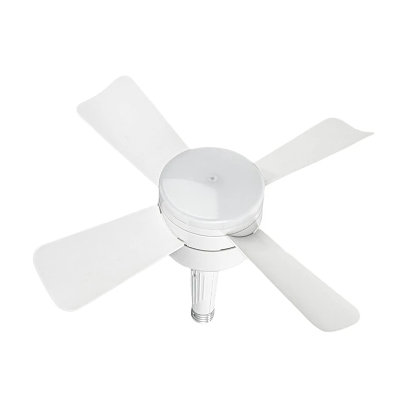 LED Fan Light Dimmable Screw Smart Remote Control Integrated Ceiling Fan Light Suitable For Bedrooms