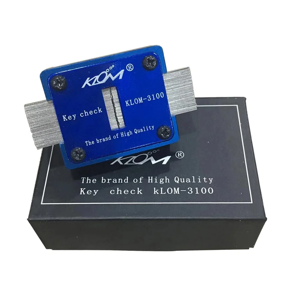 Chkj Hoge Kwaliteit Echte Klom Sleutel Check Slotenmaker Gereedschap Lege Sleutel Slot Checker KLOM-3100