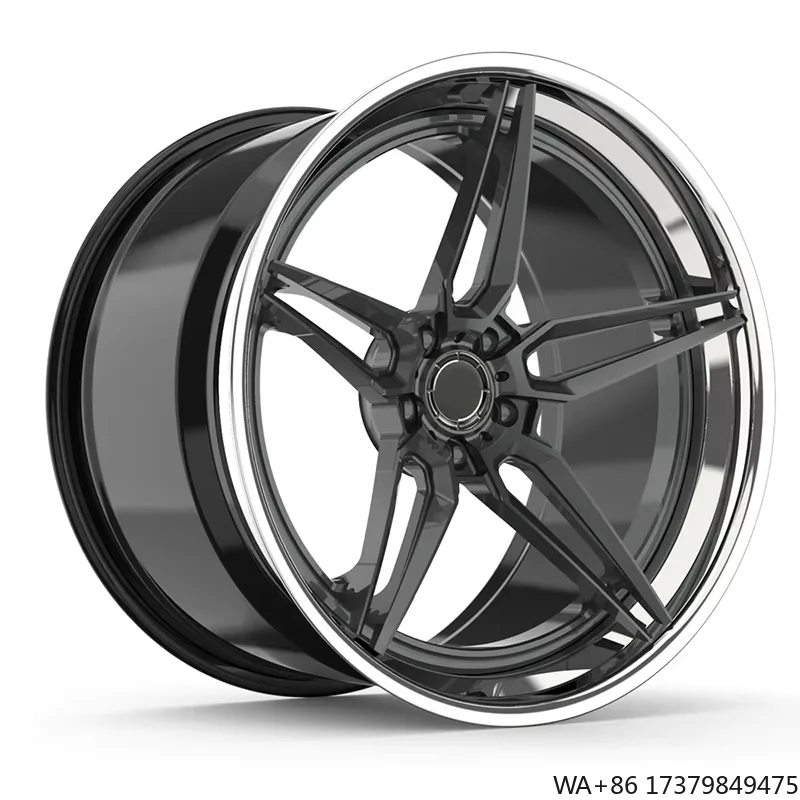 

Custom 2 Piece Forged Alloy Wheels 5x120 5x114.3 5x130 Jante 18 20 22 24 26 Inch Rims for Audi Porsche Benz Passenger Cars