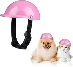 KLYM-Pet Dog Helmet, Doggie Hardhat for Puppy, Chihuahua, Blind Dogs, Riding Motorcycles, Bike Outdoor for Small and Medium Dog