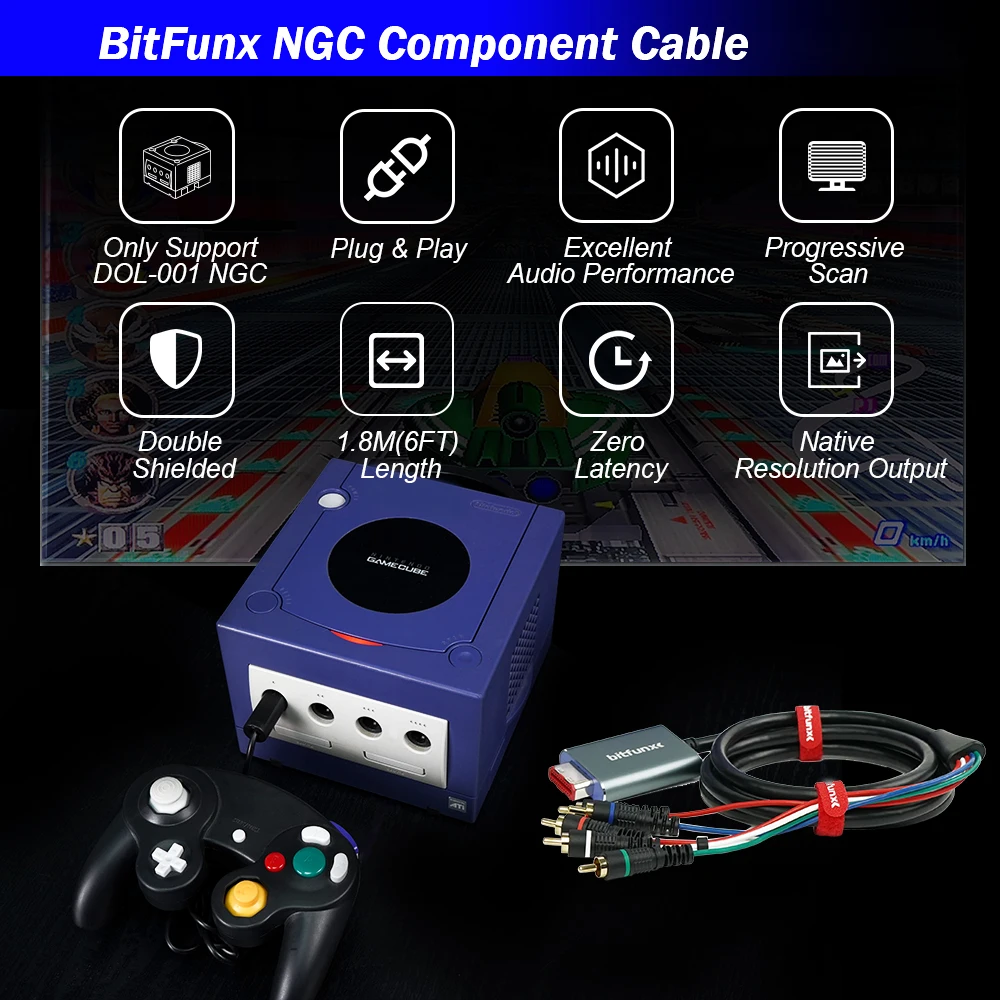 Cavo componente per GameCube visualizza l'immagine più pulita possibile cavo componente NGC