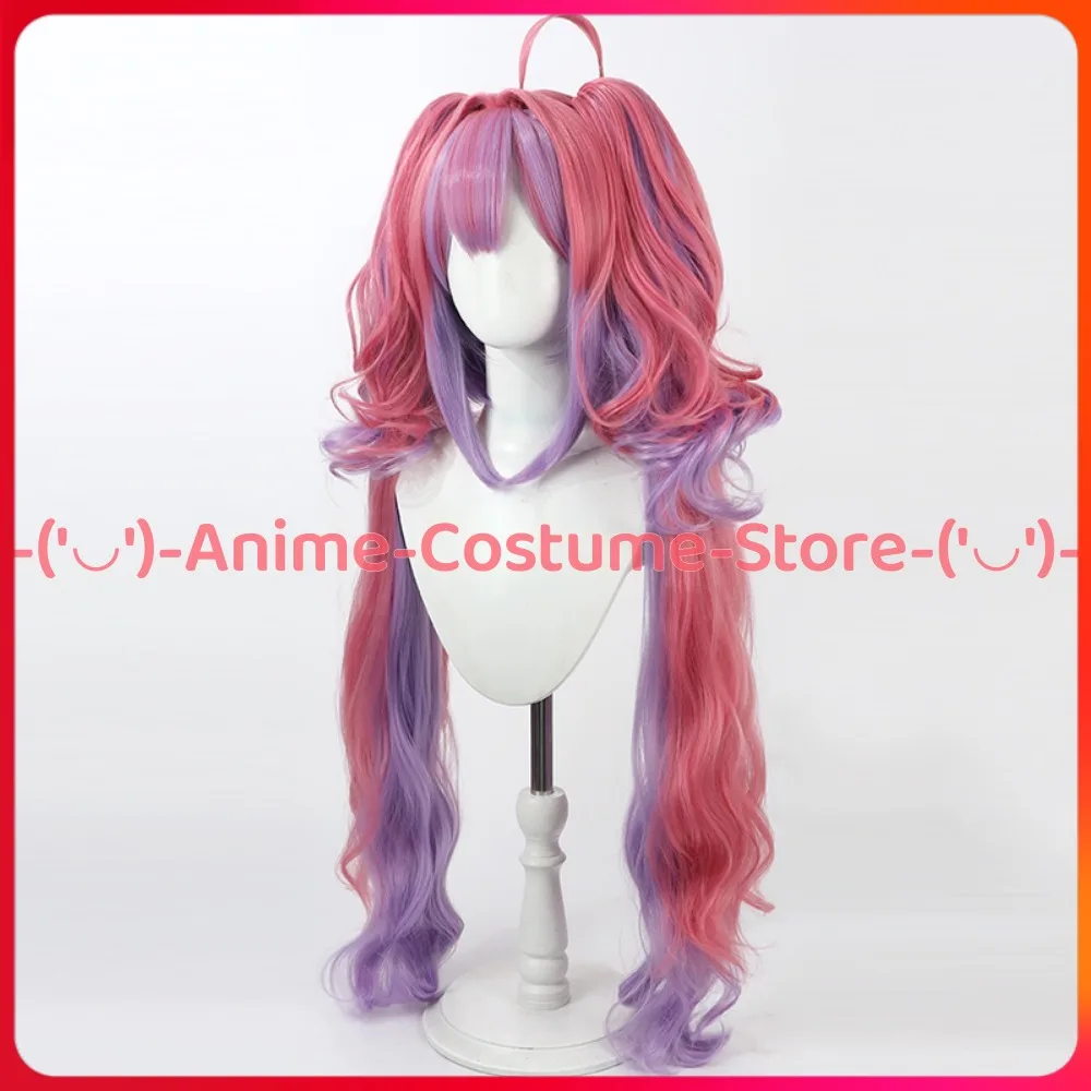 VTuber Kirara Rorovi Parrucca Cosplay Coda di cavallo Personaggio anime Halloween Carnevale Festa Costume Parrucche Capelli sintetici resistenti al calore