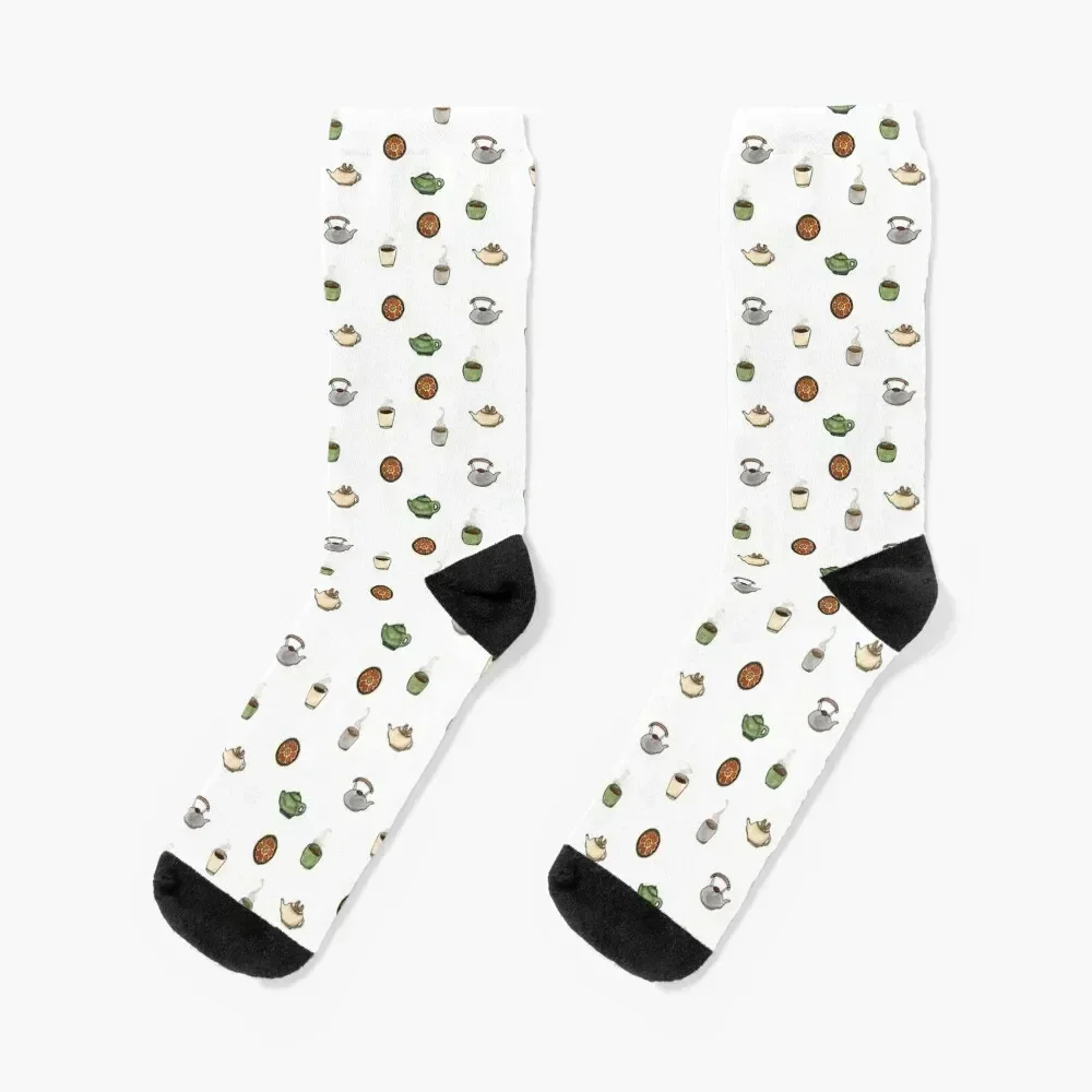 Iroh's Tea Socks hiphop sport hockey Socks For Men Women's
